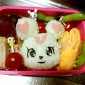 Miu1116's cooksnap of when they made キャラ弁 ラブラ(ジュエルペット).