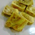 summerh's cooksnap of when they made お弁当に、玉子一つでキャベツオムレツ.