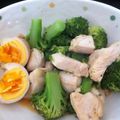 marimo◎'s cooksnap of when they made ブロッコリーと鳥肉の辛し炒め.