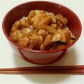 5296candy's cooksnap of when they made ご飯がすすむ甘辛鶏丼.