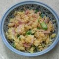 サーフブレイド's cooksnap of when they made ✿アスパラとベーコンのチャーハン✿.