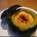 ayn33's cooksnap of when they made まるごとかぼちゃのクレームブリュレ.