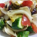 ルンルンルンル's cooksnap of when they made 彩りもCawaii！夏野菜の揚げマリネ、.