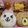snow11's cooksnap of when they made キャラ弁★LINE★ブラウンとコニー弁当.