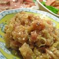 皆見さん's cooksnap of when they made ブリのあらをなめろう.