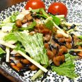 miino's cooksnap of when they made 納豆なっとくネバネバサラダ♪.