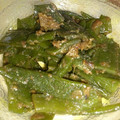 さこみな's cooksnap of when they made 茎ワカメのおかか和え.