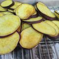 daikanon's cooksnap of when they made 表はパリパリ中はサクサクさつま芋の素揚げ.