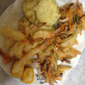 みきかつひろ's cooksnap of when they made ◆イカゲソと葱のかき揚げ◆.