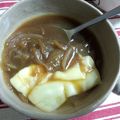 mayumicafe's cooksnap of when they made ☆簡単オニオンスープのとろりチーズ乗せ☆.