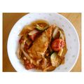 antkishi's cooksnap of when they made 夏野菜♪白身魚のカポナータ.