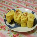 赤い電話's cooksnap of when they made お弁当に☆ｵﾑﾚﾂ味の卵焼き♪.
