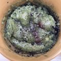 くま5さん's cooksnap of when they made マグ(★･ε･)ﾉヘルシー💕蓬蒸しパン♪.