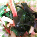 だああ's cooksnap of when they made ほうれん草とわかめのおひたし.