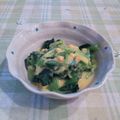 オレンジリング's cooksnap of when they made 蕪の葉(小松菜)のクリームコーン和え.