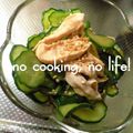 ゆーたんたん's cooksnap of when they made 鶏ムネ肉ときゅうりの♡中華味噌和え✿.
