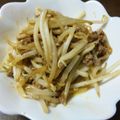norikeiママ's cooksnap of when they made ご飯が進む！もやしの味噌炒め.