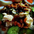 zabe05's cooksnap of when they made 子供でもできる簡単めかぶ納豆冷奴.