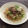 ぶ〜こ♡'s cooksnap of when they made ウェイパーde中華風焼きそば.