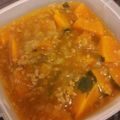 ちえっこ♪'s cooksnap of when they made 炒め玉ねぎ＆肉あんかけかぼちゃの煮物.