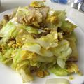 もふもふモフィ's cooksnap of when they made キャベツと豚肉の卵炒め.