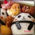 kumako♡'s cooksnap of when they made キャラ弁にお花を☆卵カップ.