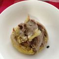 あかそら's cooksnap of when they made 。＊レンジでマグカップ白菜ミルフィーユ＊.