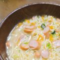 あきもみじ's cooksnap of when they made 具をのせて栄養プラス！塩ラーメン.