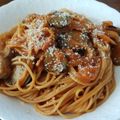 クック3J3NR1☆'s cooksnap of when they made フライパン一つ！トマトジュースパスタ.