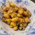 run※'s cooksnap of when they made 副菜♪味噌大豆♪大豆水煮で作り置きおかず.