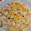 ナーちゃん's cooksnap of when they made 木綿豆腐を使った…ふんわり卵サラダ.