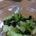 Mkk0969's cooksnap of when they made ＊小松菜とキャベツのツナ炒め＊.