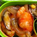 雪だるまんじゅう's cooksnap of when they made エビと野菜のスイートチリ炒め★お弁当にも.