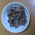 チナミン's cooksnap of when they made 鶏レバーとケチャップ、ウスターソースだけ.