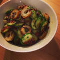 はつき☆'s cooksnap of when they made きゅうりと竹輪の梅干し和え.