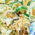 ヨシレモン's cooksnap of when they made ☆しっとり美味しい茄子のピカタ☆.