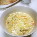 りんごのど飴's cooksnap of when they made 豚肉とたっぷり野菜のミルク煮.