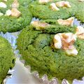 ノブカホ's cooksnap of when they made おからでフンワリ✿抹茶甘栗胡桃マフィン✿.