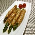 puniＫ's cooksnap of when they made アスパラ豚肉巻き.