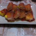 megumi2524's cooksnap of when they made クリームチーズとパインの生ハム巻き.