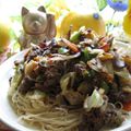 あっちのＴＡＫＵＲＯ's cooksnap of when they made 給食の焼きビーフン！リッチに・・.