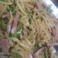 エミ★ヨシ's cooksnap of when they made ♠切り干し大根とベーコンのめんバタ炒め♠.