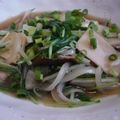 レオン犬's cooksnap of when they made 水菜とエリンギのガーリックじゃこ炒め.