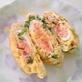 アコレモネード's cooksnap of when they made ☆長芋シャキシャキ♪ たらこ包み卵焼き☆.