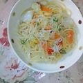 あざらしの赤ちゃん's cooksnap of when they made じゃこと野菜の柚子胡椒スパゲティ.