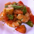 MasakiーM's cooksnap of when they made エビと彩り野菜のイタリアン風.