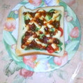 あざらしの赤ちゃん's cooksnap of when they made 簡単ピザ風トースト.