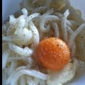はるのすけぇ！'s cooksnap of when they made 釜玉カルボナーラうどん.