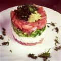 7a7aちゃん's cooksnap of when they made まぐろのタルタル風～だし醤油のジュレ。.