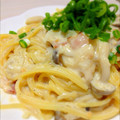 ぱぴぷ～'s cooksnap of when they made きのことベーコンの和風クリームパスタ☆.